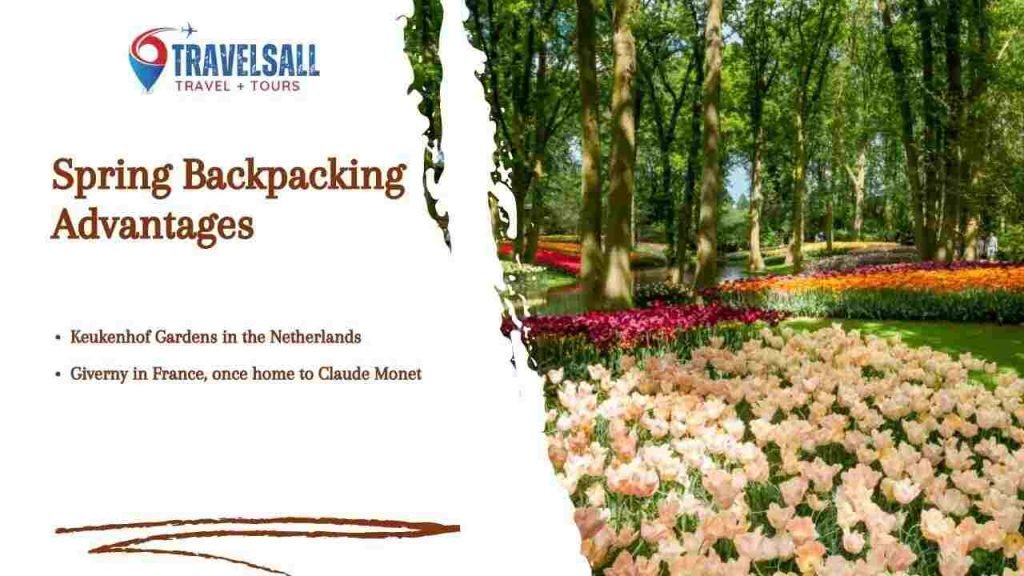 Spring Backpacking Advantages