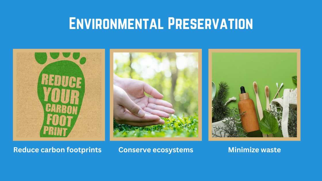 Reduce carbon footprints