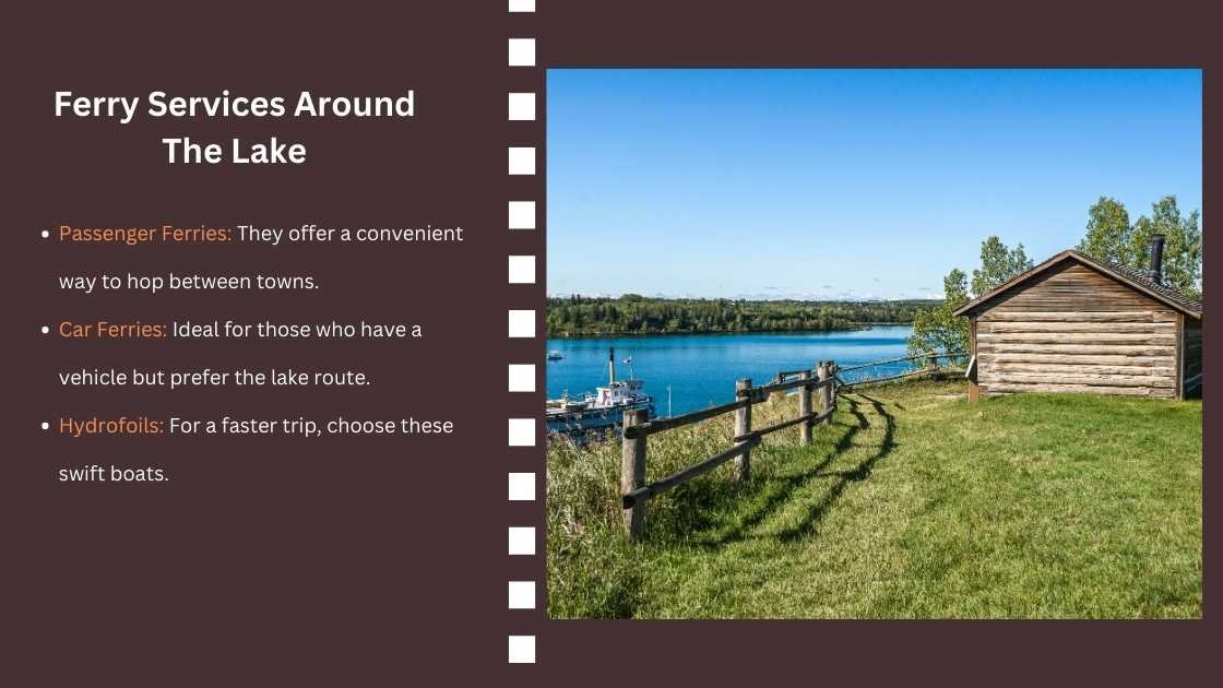 Ferry Services Around The Lake