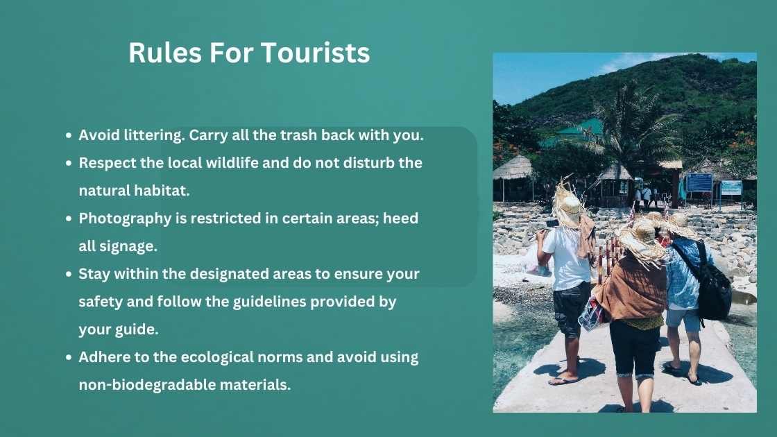 Rules For Tourists